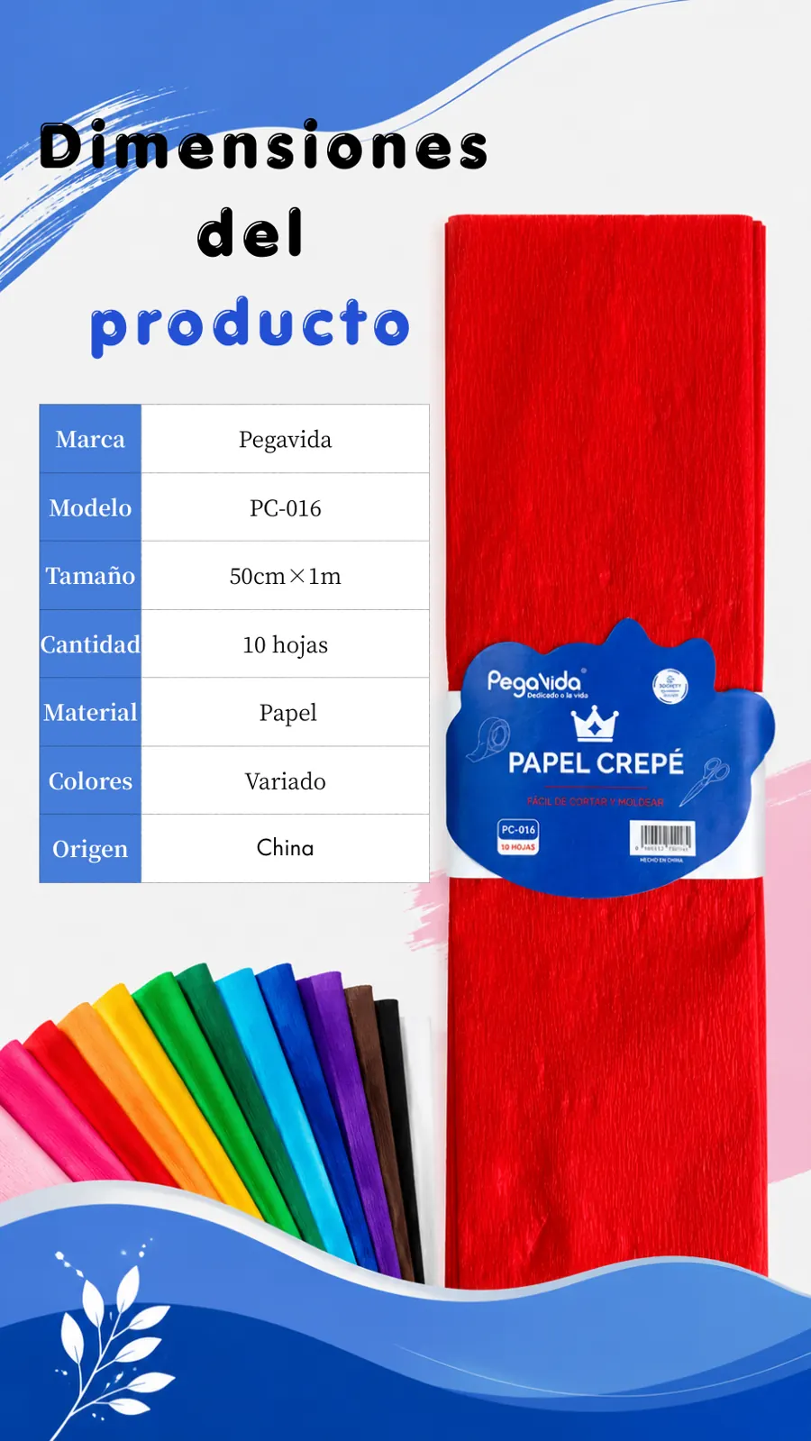 Papel Crepé