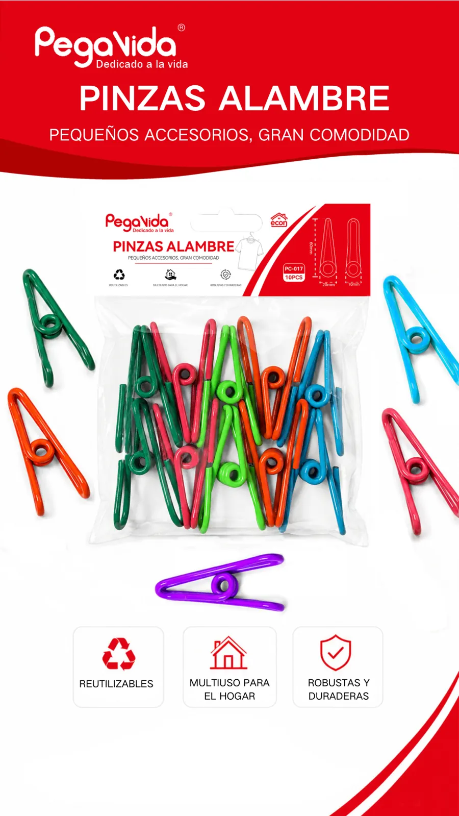 Pinzas Alambre