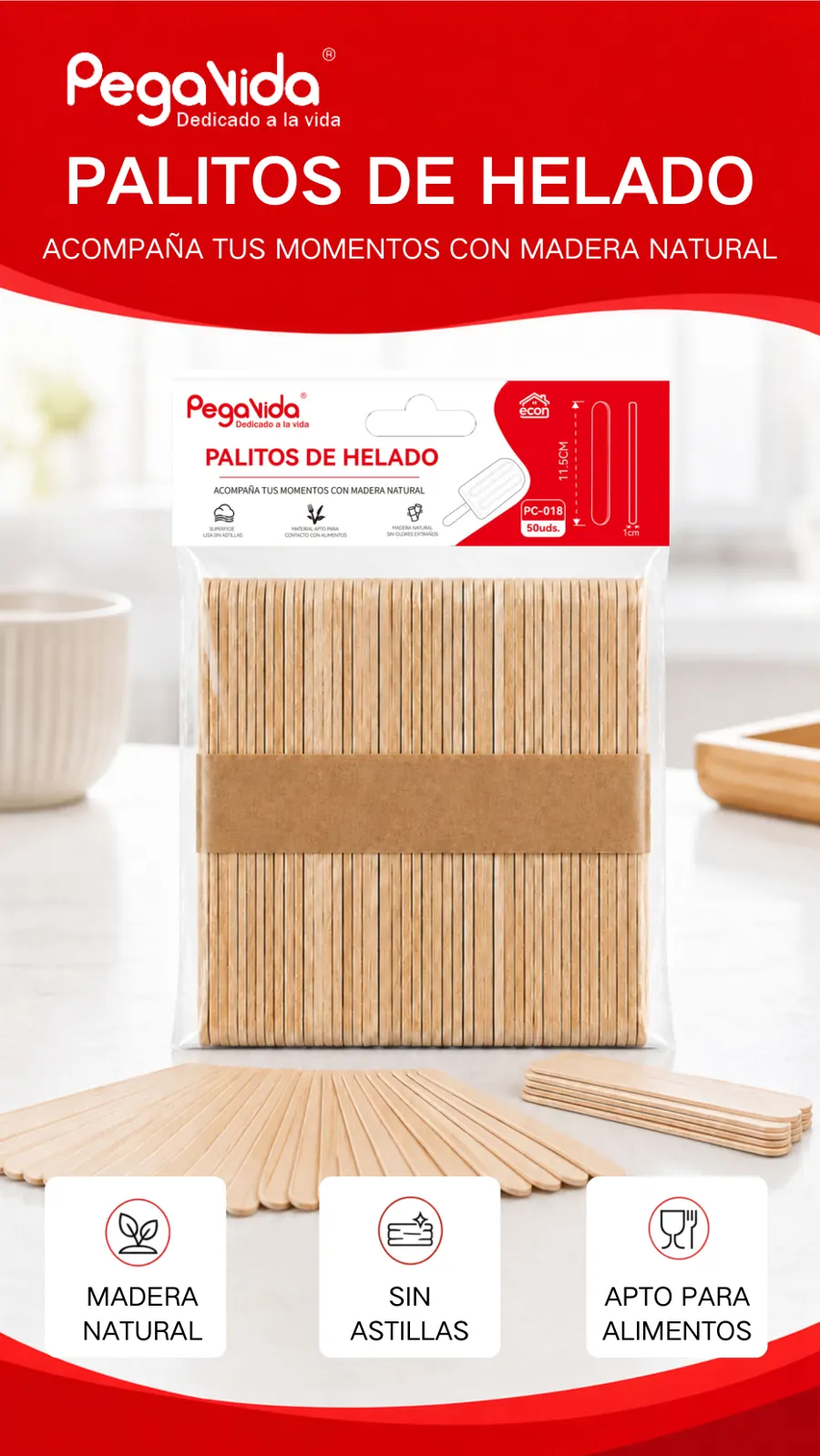 Palitos de Helado