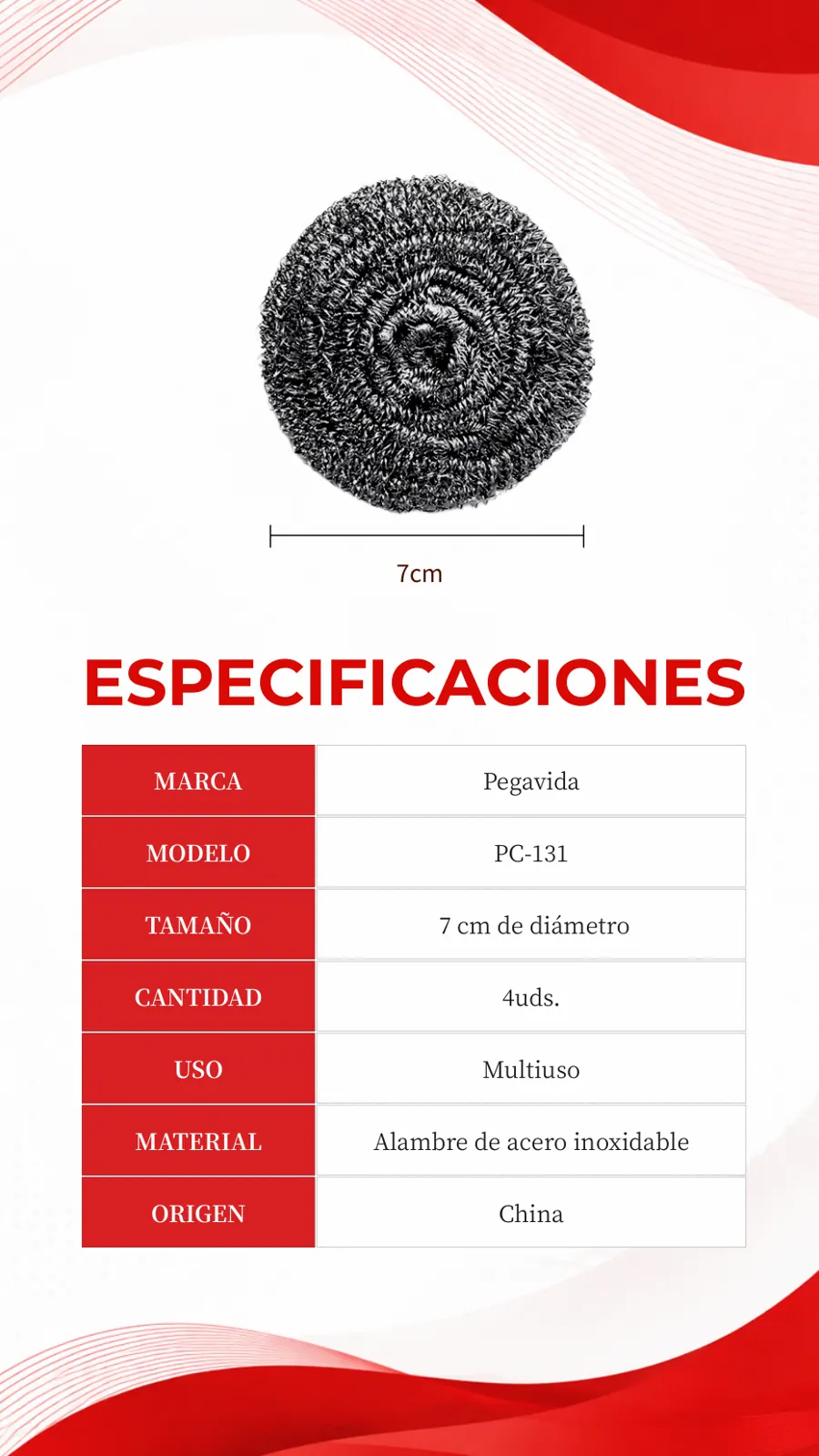 Estropajos de Acero