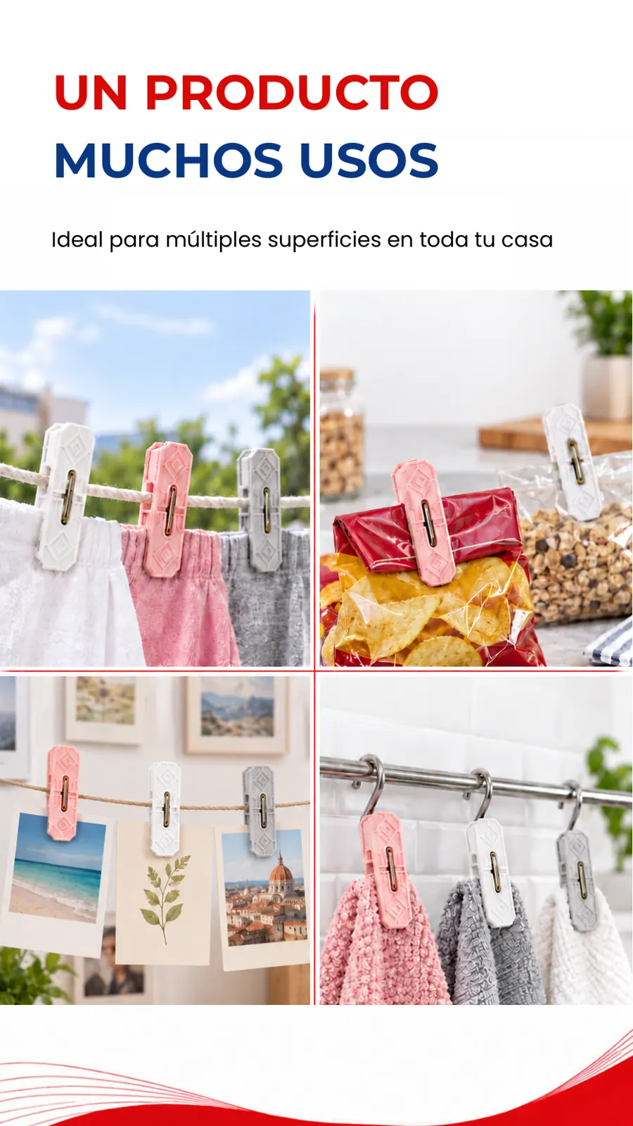 Pinzas de Plástico